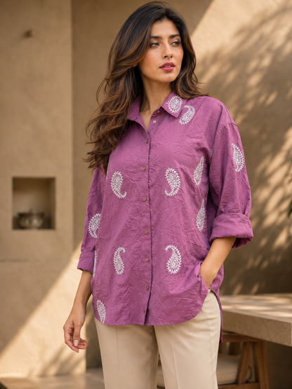 Mystic Paisley Button-Down