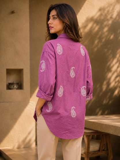 Mystic Paisley Button-Down