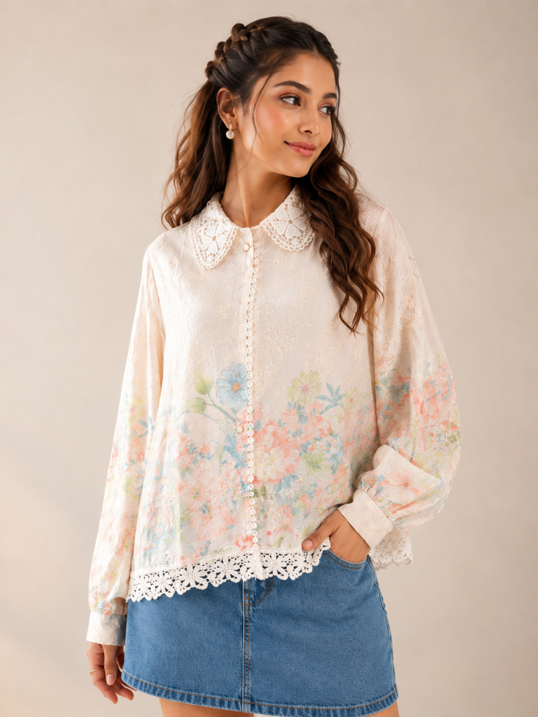Garden Lace Shirt