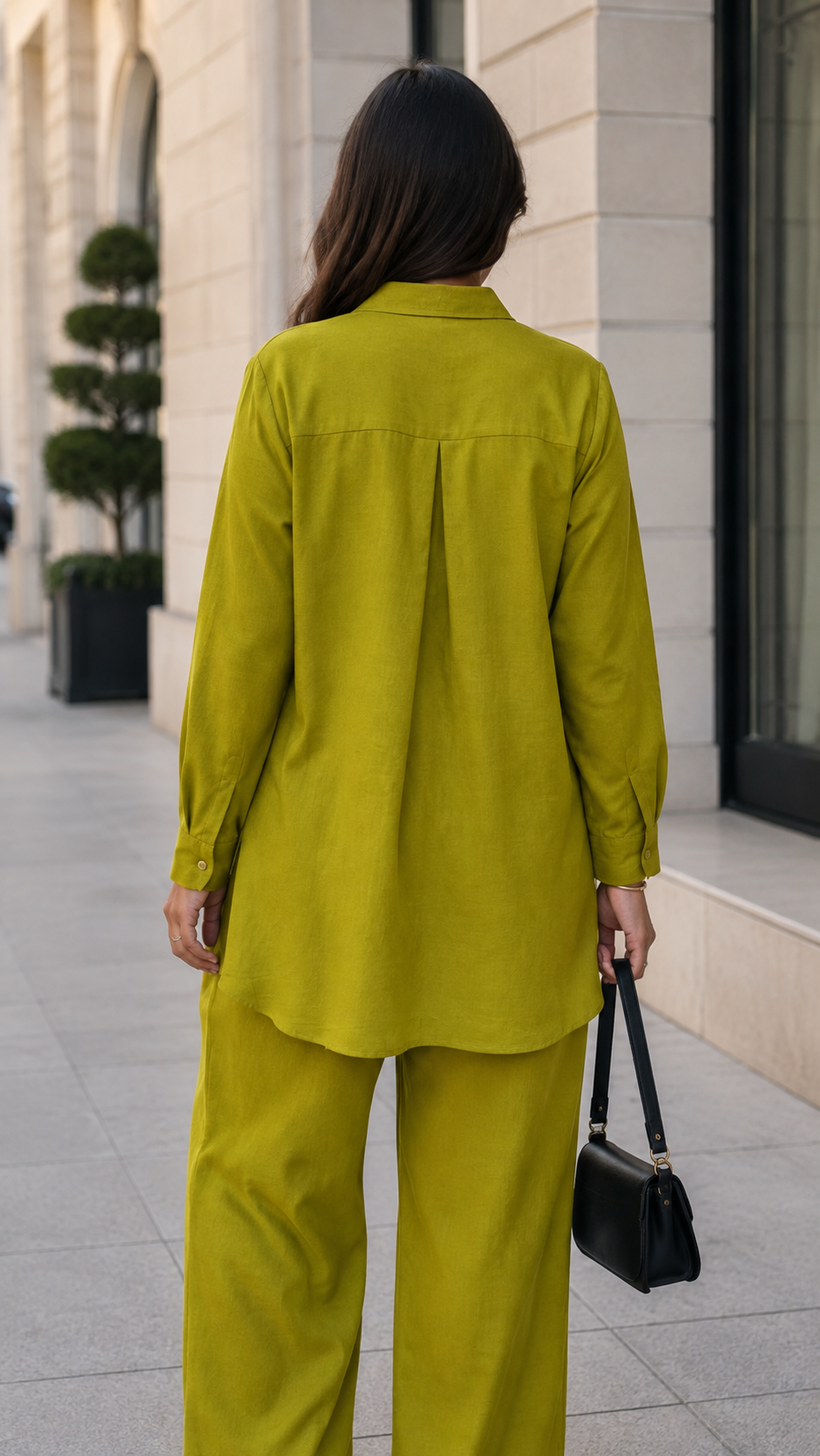 Mehendi Bloom Modern Elegant Luxe Co-Ord Set