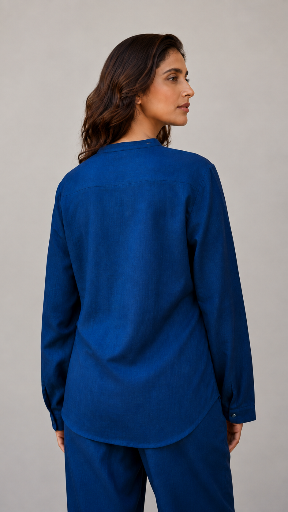 Royal Blue Sapphire Glow Style Co-ord Set