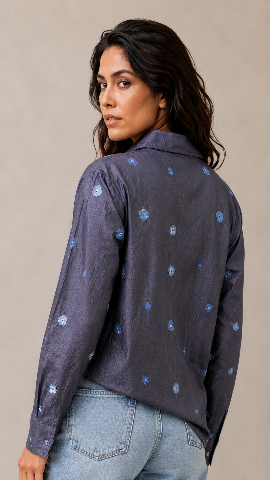 Charming Floral Casual Shirt for Modern Women