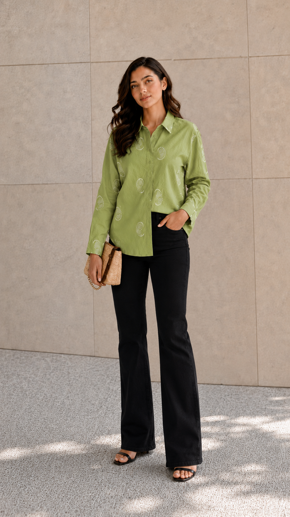 Dreamy Day Button Down Shirt For Women
