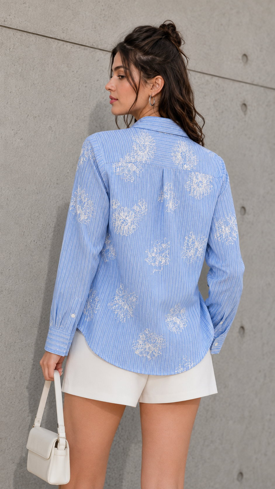 Soft Stripe Gentle Dream Shirt For Women
