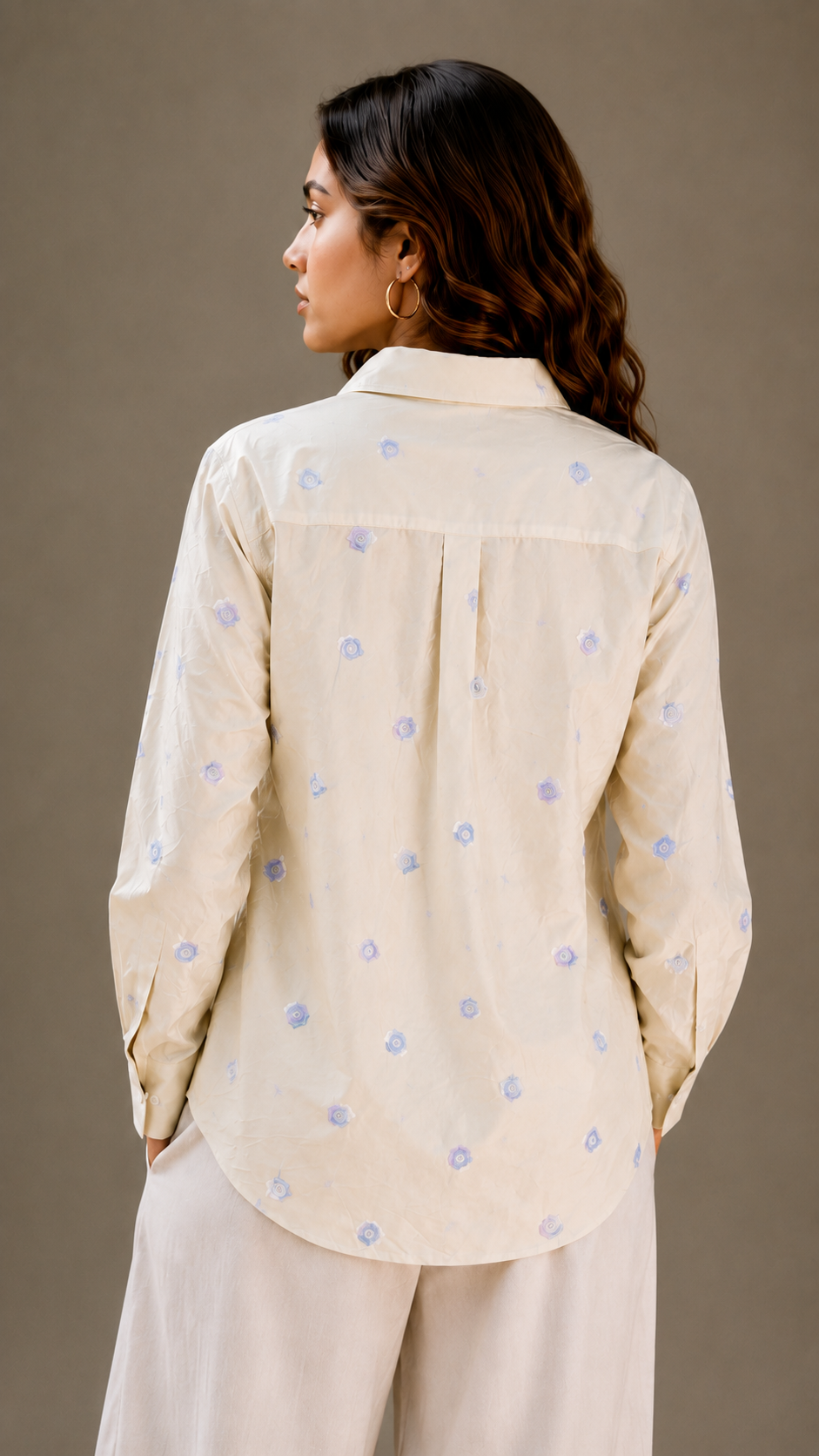Charming Floral Casual Shirt for Modern Women